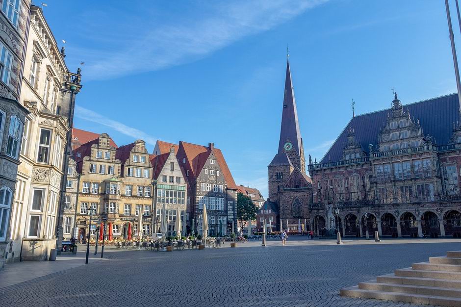 Bréma Marktplatz